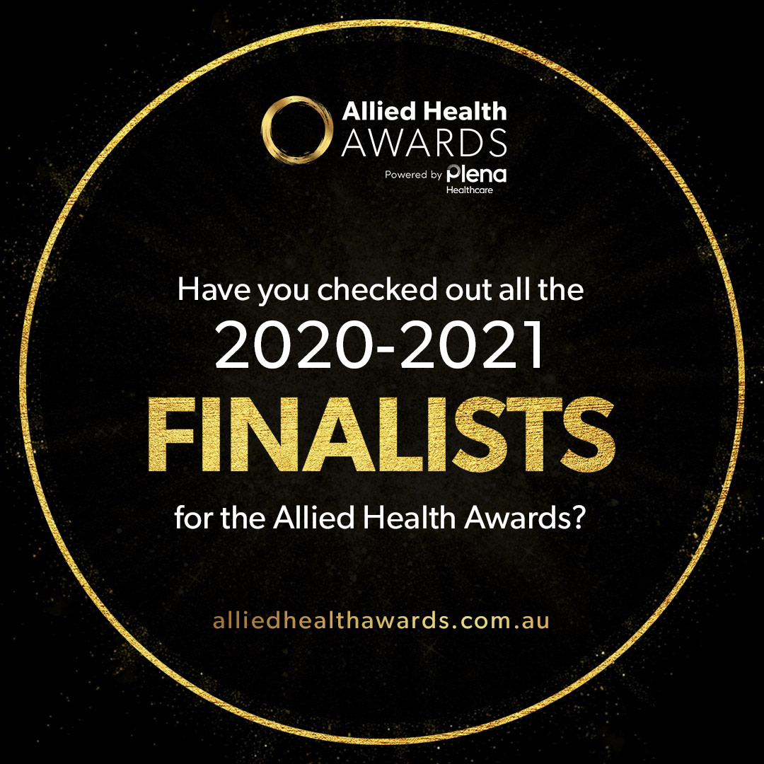 MyHealth1st The Australian Allied Health Awards Recognition And 